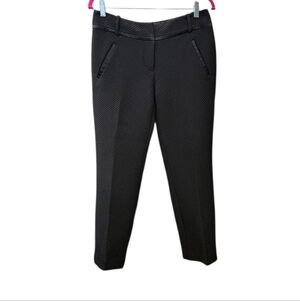 LOFT "Marrisa" Black Textured Trousers